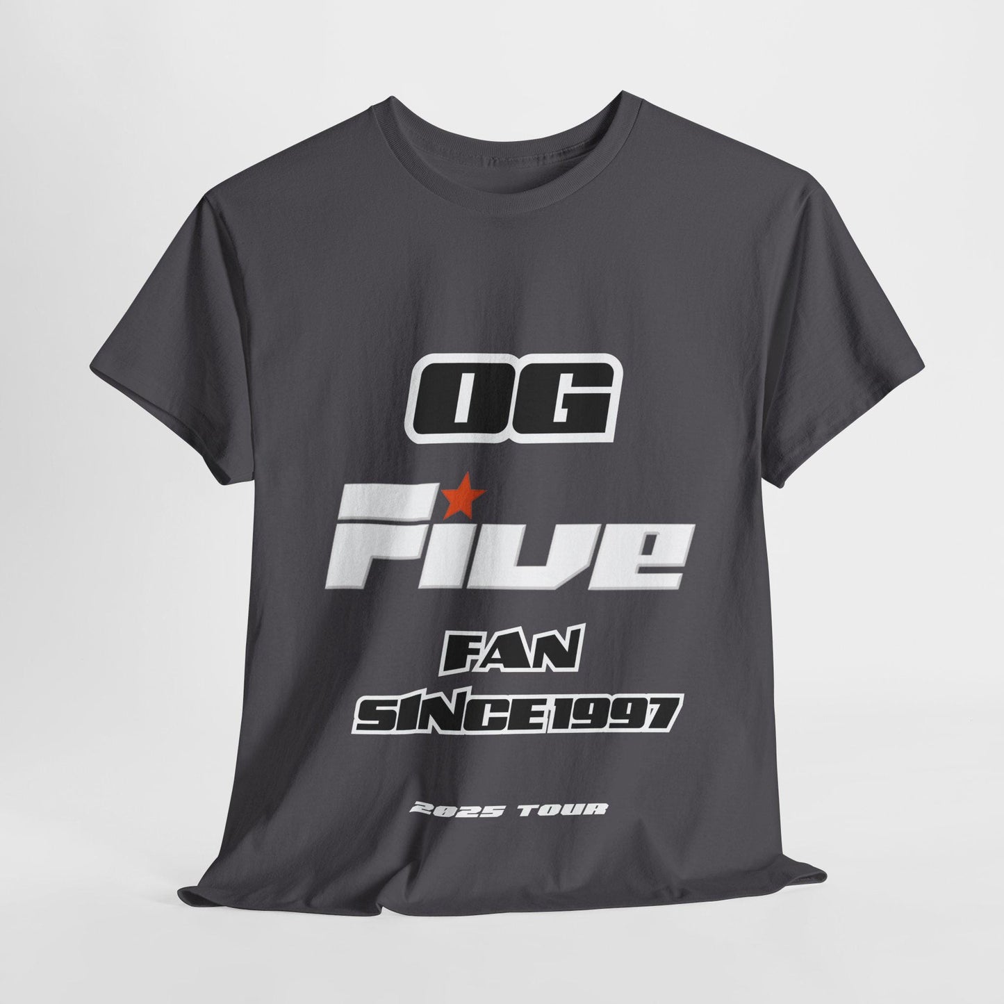 Original FIVE tshirt 2025 tour 5ive Five's at the o2 tour merchandise concert mothers day tee t-shirt original five fans boy band nostalgia