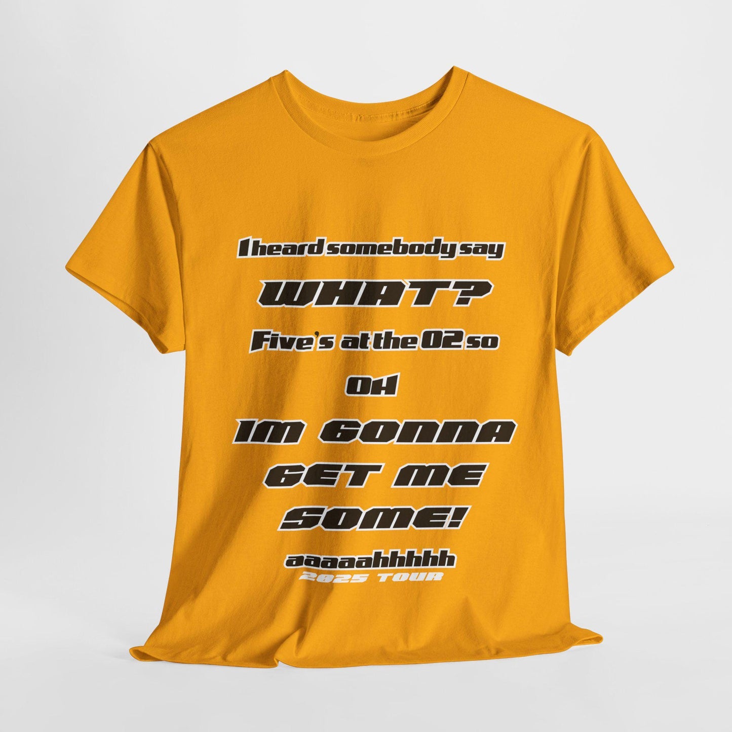 FIVE tshirt 2025 tour 5ive Five's at the o2 tour merchandise concert mothers day tee original five fans boy band nostalgia