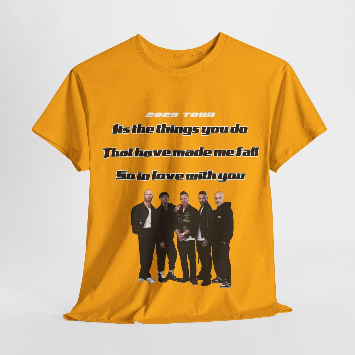 Original FIVE tshirt 2025 tour 5ive Five's at the o2 tour merchandise concert mothers day tee t-shirt original five fans boy band nostalgia