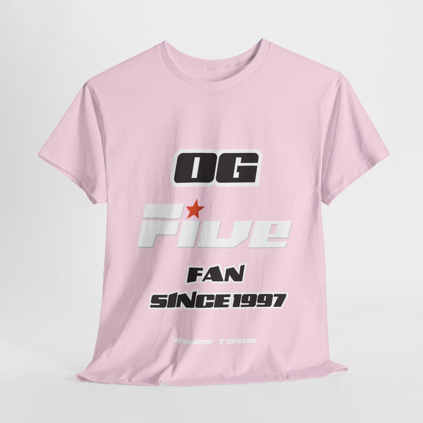 Original FIVE tshirt 2025 tour 5ive Five's at the o2 tour merchandise concert mothers day tee t-shirt original five fans boy band nostalgia