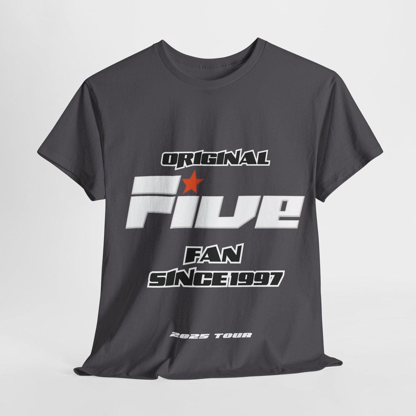 FIVE tshirt 2025 tour 5ive Five's at the o2 tour merchandise concert mothers day tee t-shirt original five fans boy band nostalgia