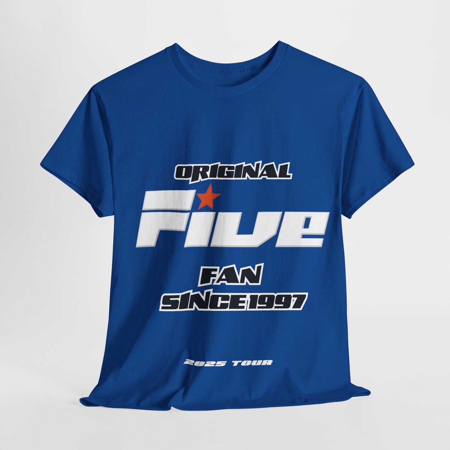FIVE tshirt 2025 tour 5ive Five's at the o2 tour merchandise concert mothers day tee t-shirt original five fans boy band nostalgia