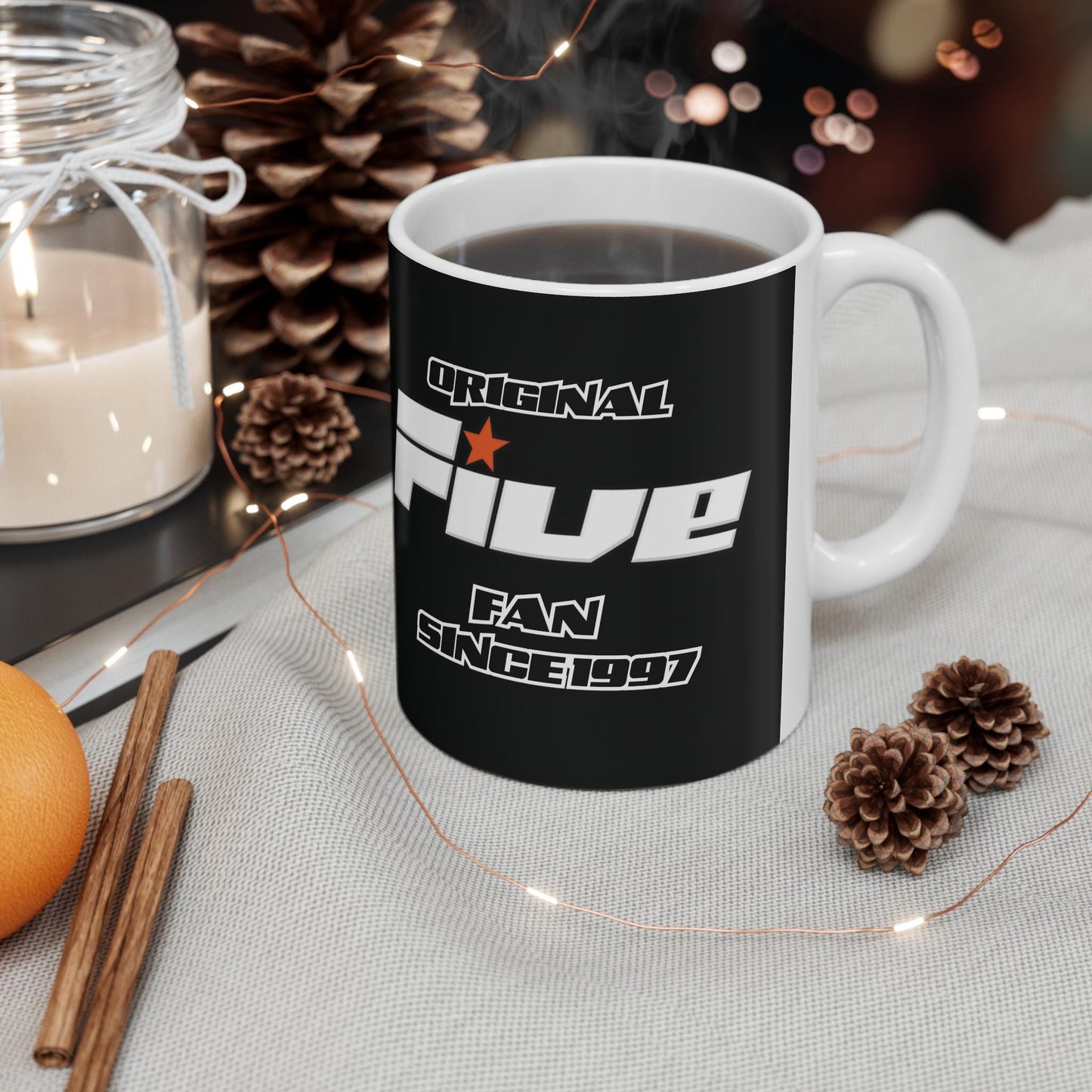 Original Five fan 5ive boy band uk 2025 tour five boyband five merchandise mug
