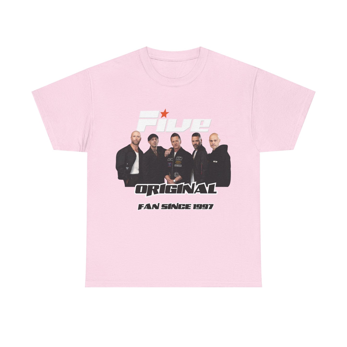 original FIVE tshirt 2025 tour 5ive Five's at the o2 tour merchandise concert tee t-shirt original five fans boy band nostalgia