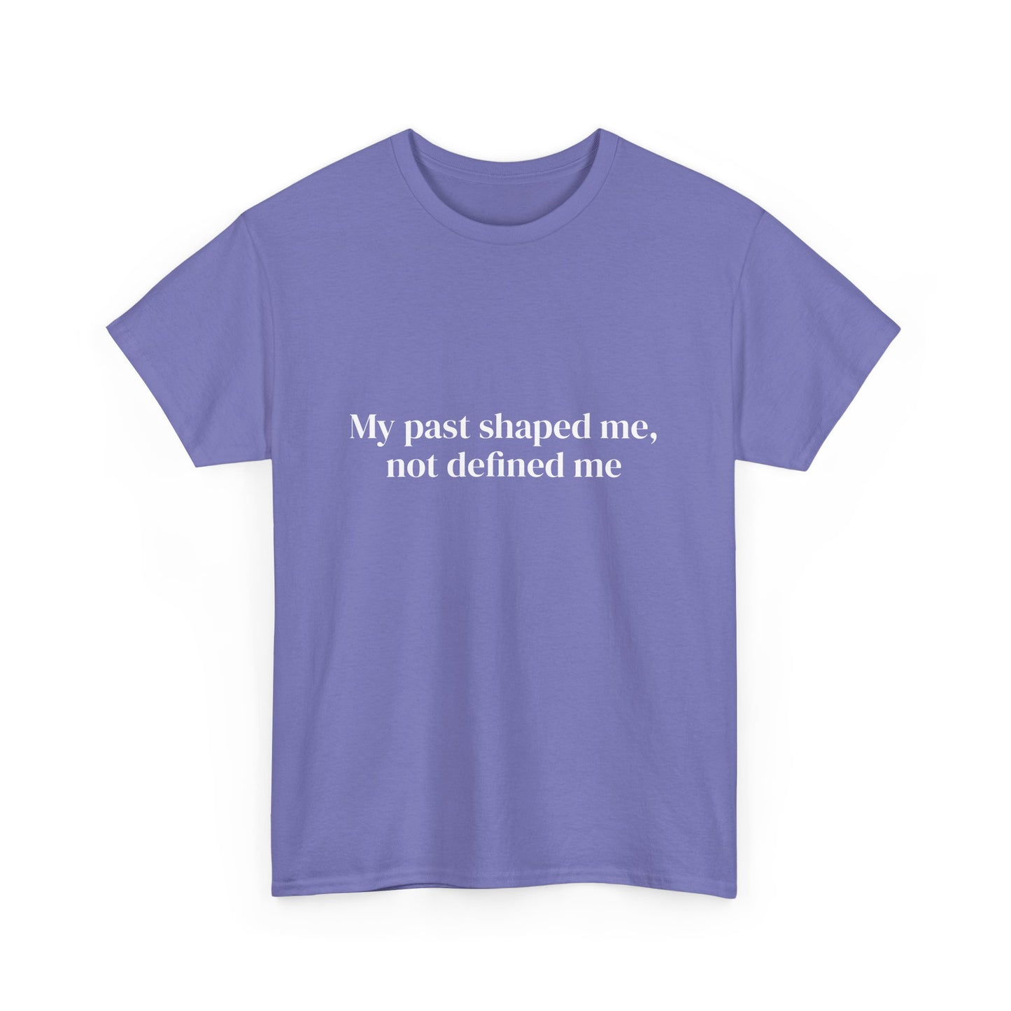 My past shaped me not defined me, Affirmations Tee tshirt, Motivational Quote Tee, Everyday Casual Shirt, Spiritual, mindful living empowerment t-shirt
