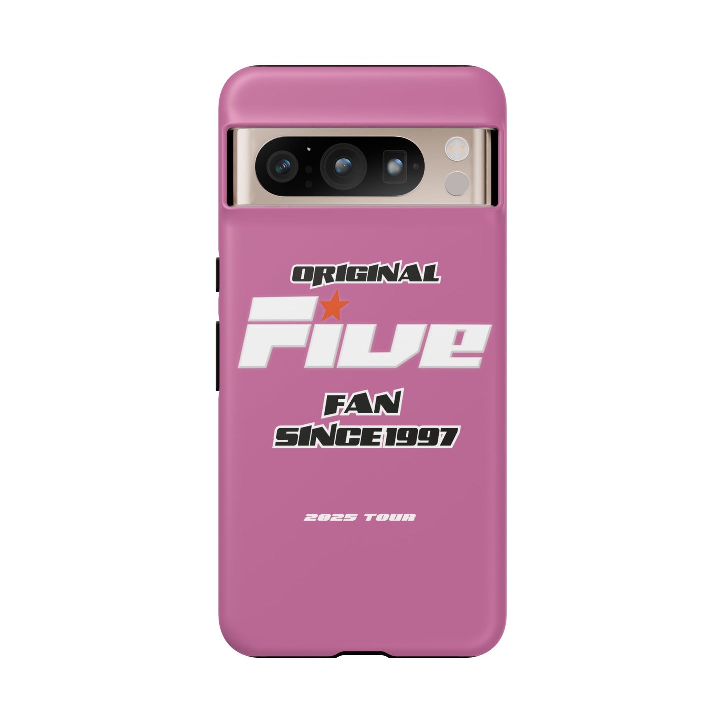 Original Five Fan Tough Case - 2025 Tour Edition unofficial Five boyband 5ive merchandise