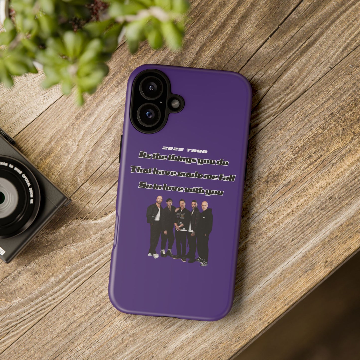 Original Five Fan Tough Case - 2025 Tour Edition unofficial Five boyband 5ive merchandise