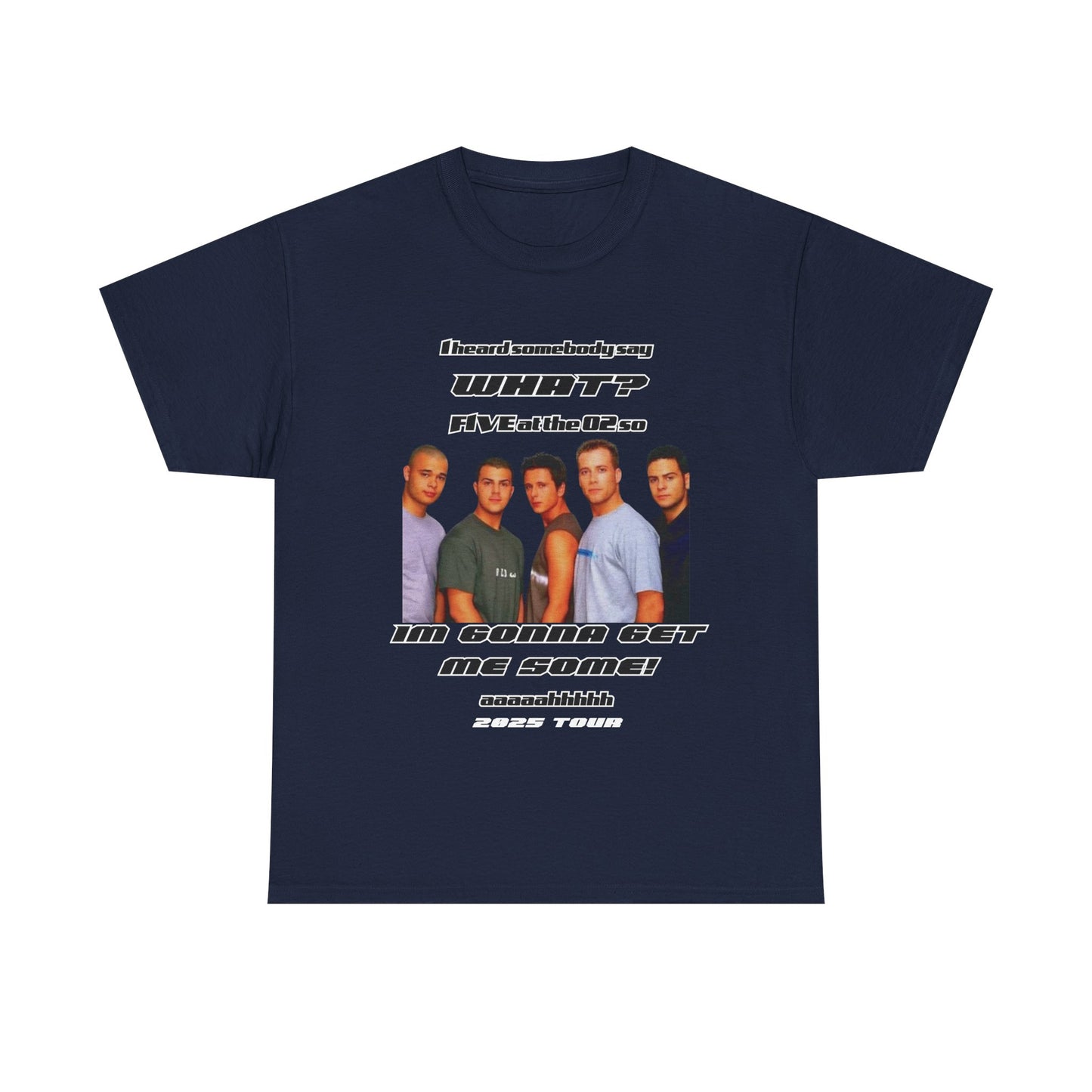 FIVE tshirt 2025 tour 5ive tee original five fans boy band nostalgia