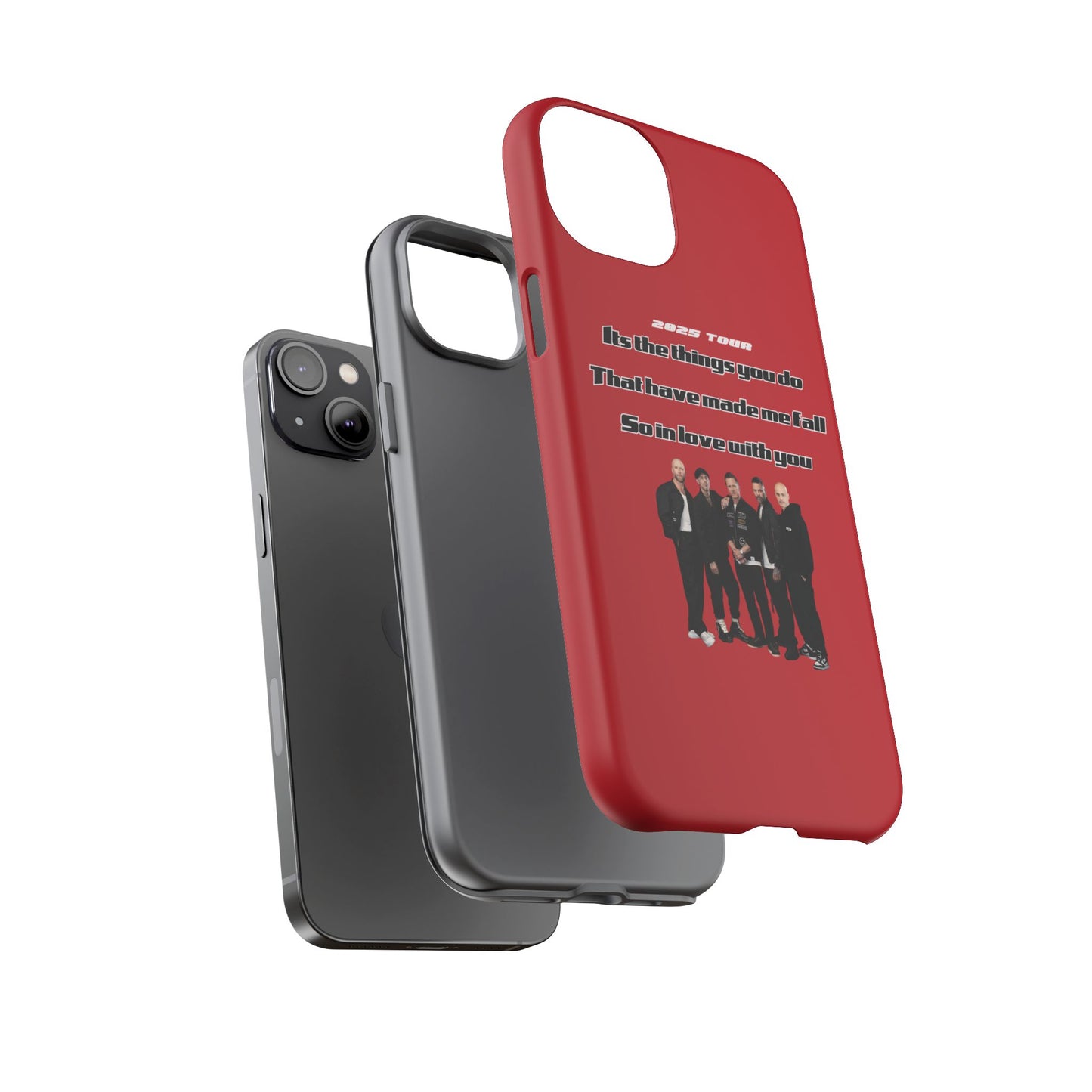 Original Five Fan Tough Case - 2025 Tour Edition unofficial Five boyband 5ive merchandise