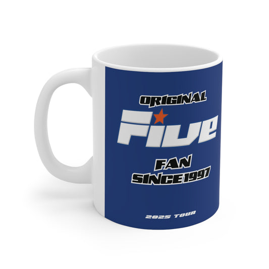 Five fan 5ive boy band uk 2025 tour five boyband five unofficial merchandise mug