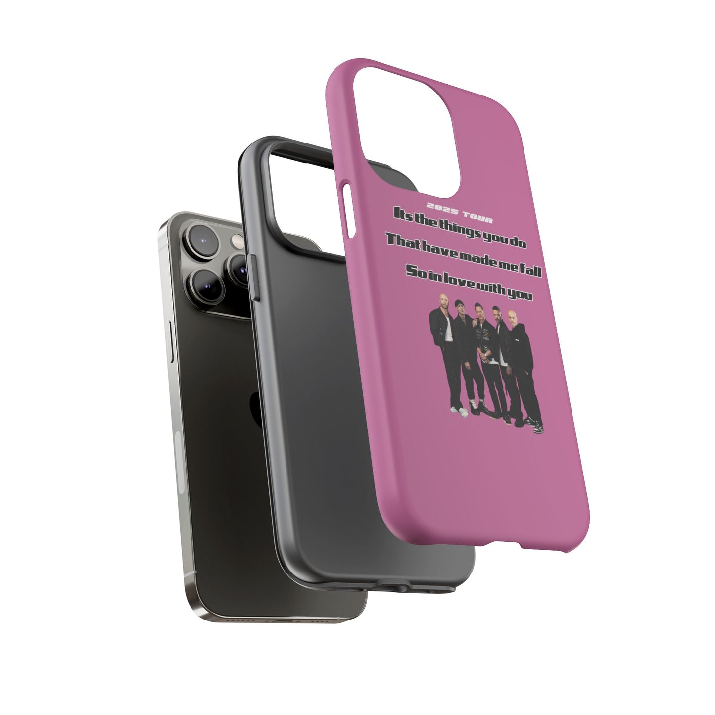 Original Five Fan Tough Case - 2025 Tour Edition unofficial Five boyband 5ive merchandise