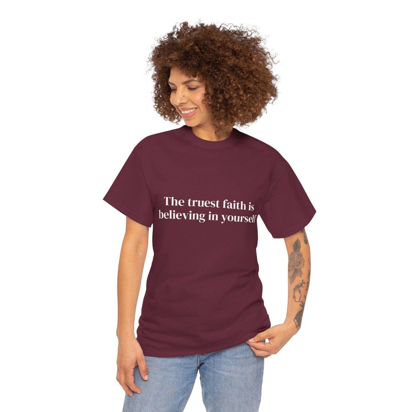 Affirmations Tee tshirt, Motivational Quote Tee, Everyday Casual Shirt, Spiritual, mindful living empowerment t-shirt