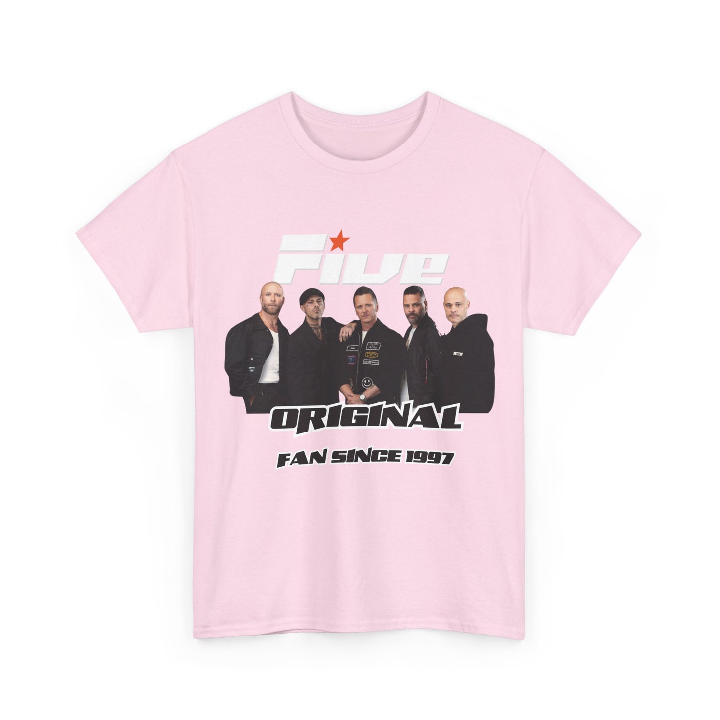 original FIVE tshirt 2025 tour 5ive Five's at the o2 tour merchandise concert tee t-shirt original five fans boy band nostalgia