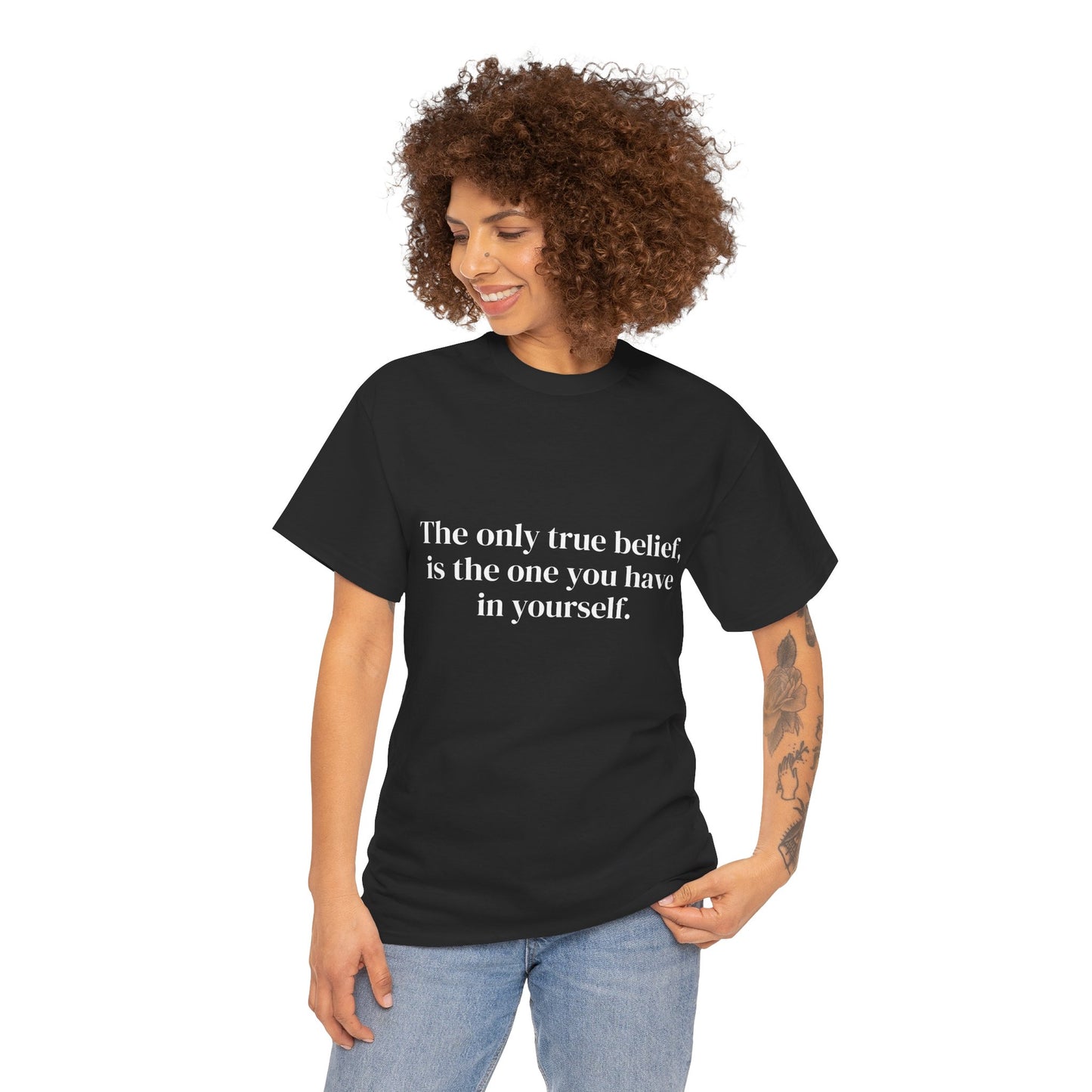 Affirmations Tee tshirt, Motivational Quote Tee, Everyday Casual Shirt, Spiritual, mindful living empowerment t-shirt