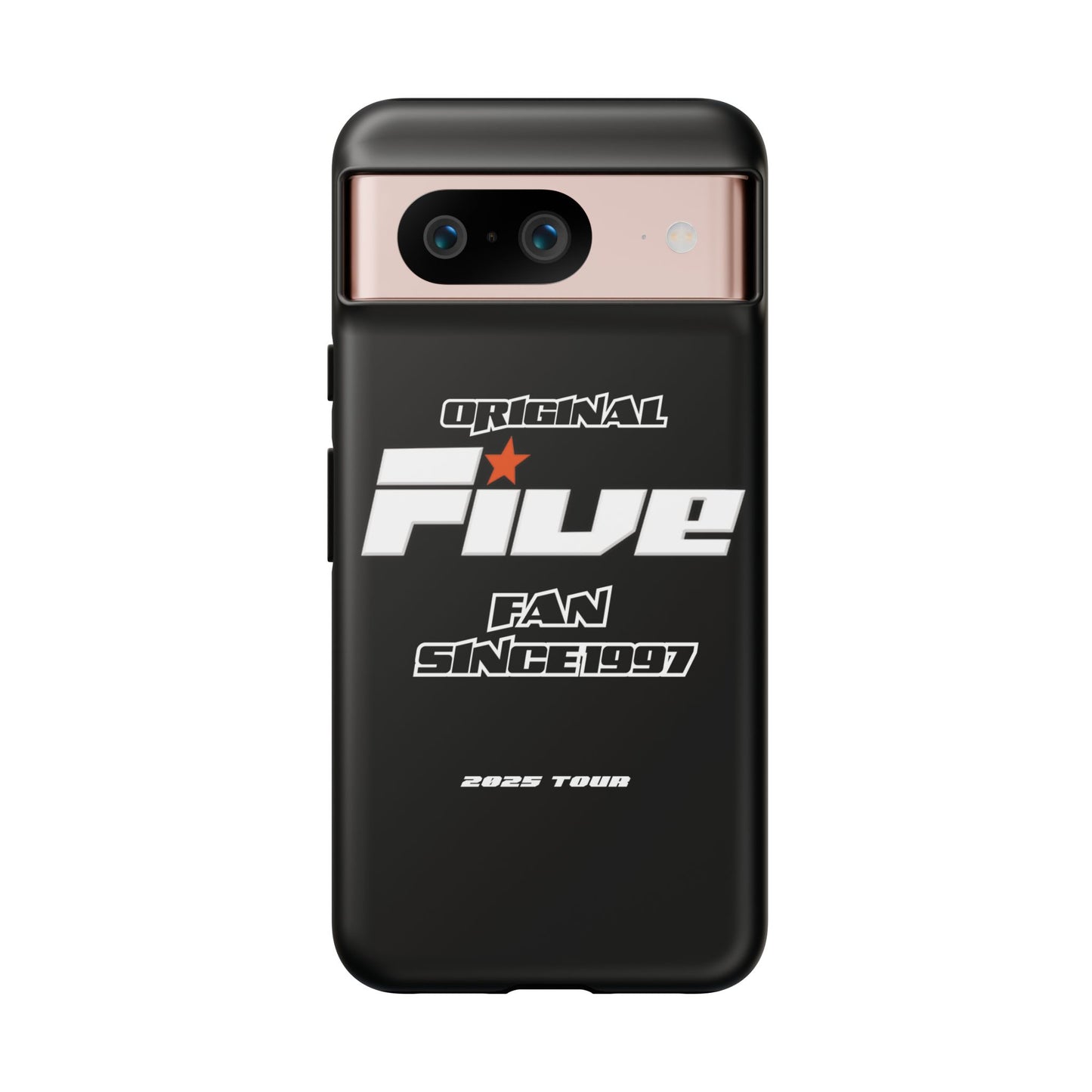 Original Five Fan Tough Case - 2025 Tour Edition unofficial Five boyband 5ive merchandise