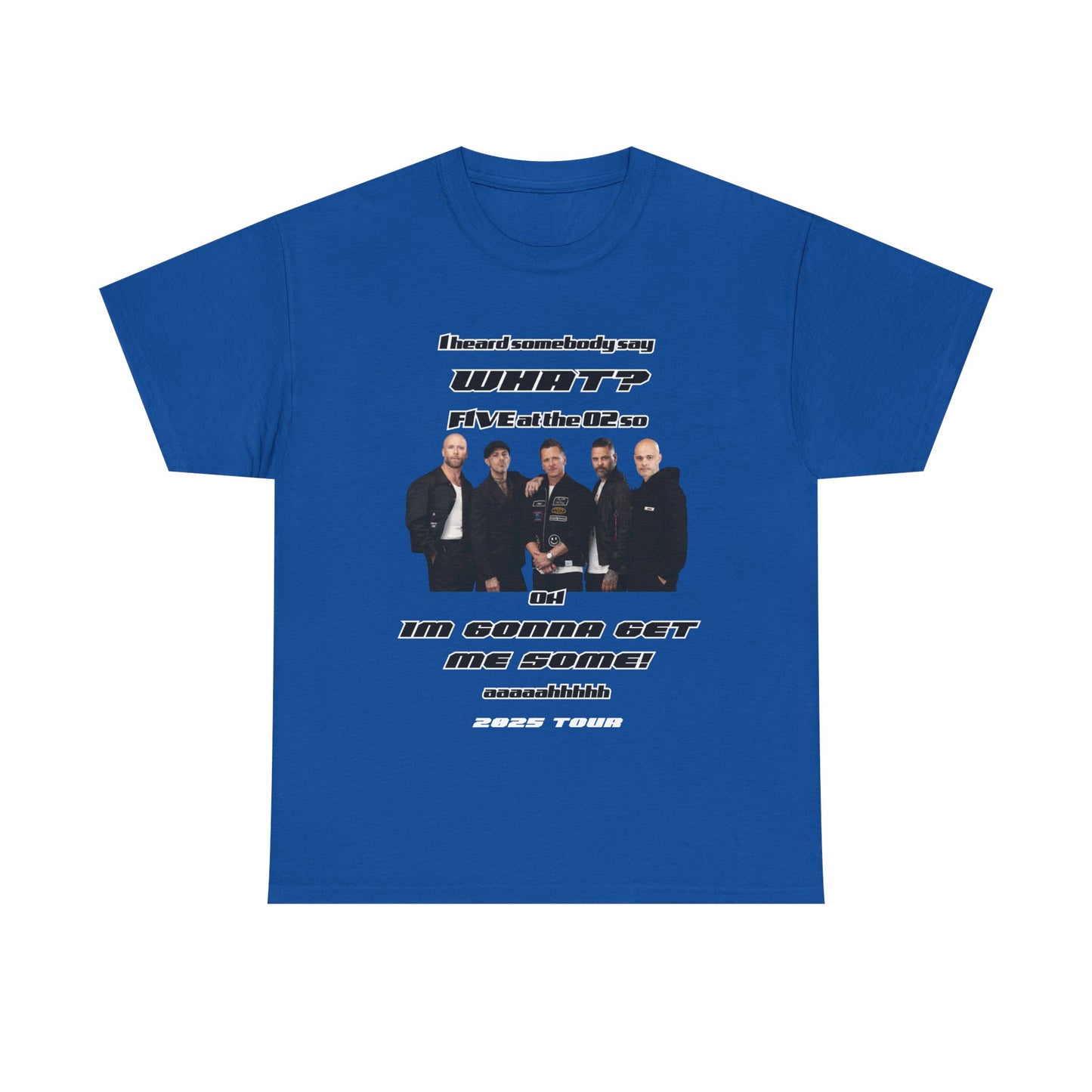 FIVE tshirt 2025 tour 5ive Five's at the o2 tour merchandise concert mothers day tee original five fans boy band nostalgia