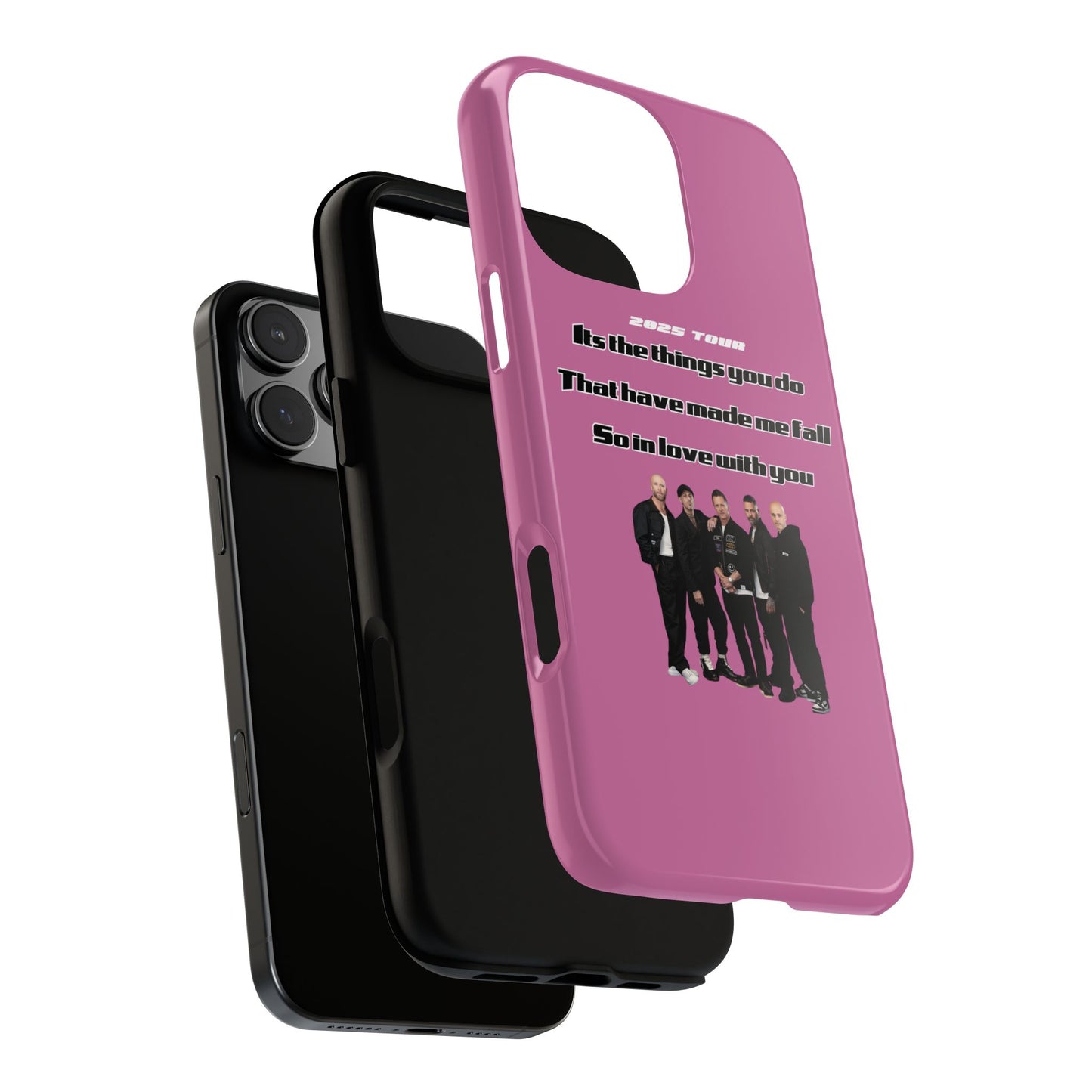 Original Five Fan Tough Case - 2025 Tour Edition unofficial Five boyband 5ive merchandise