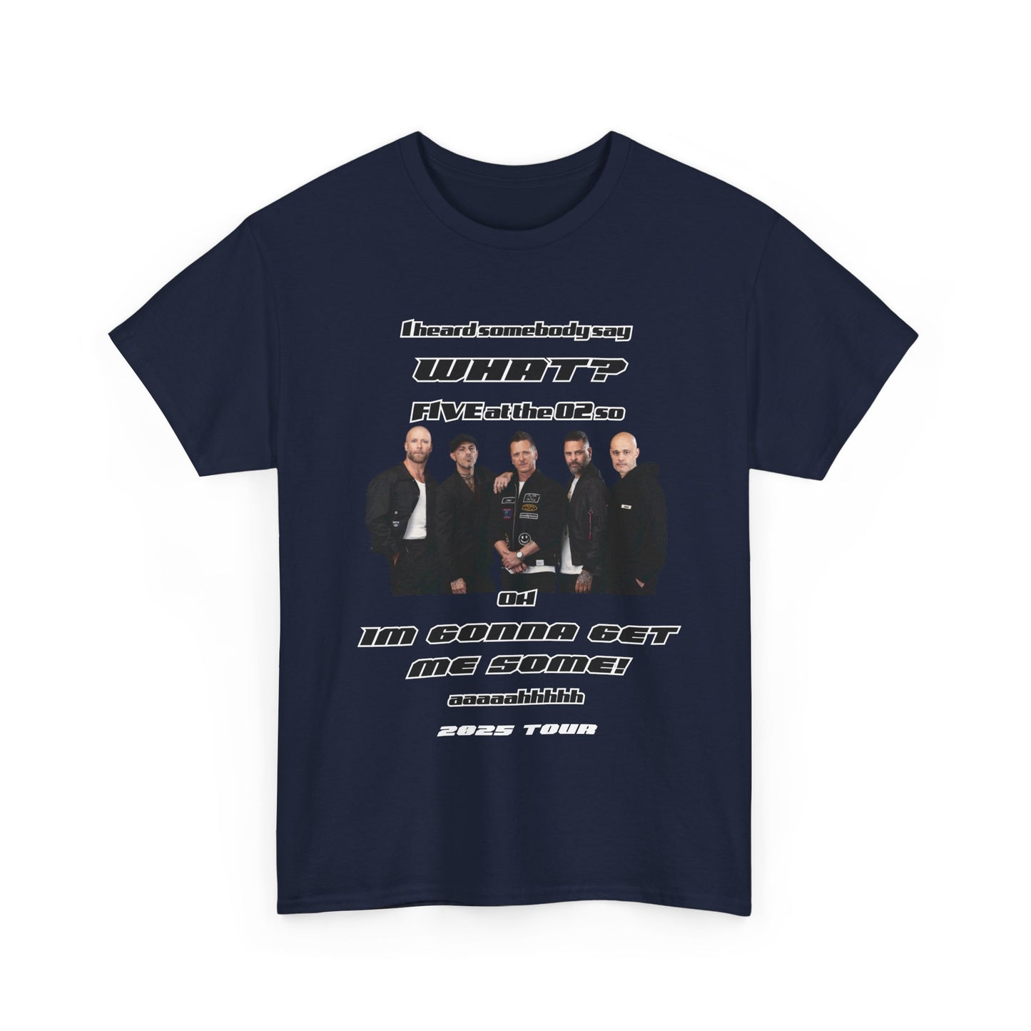 FIVE tshirt 2025 tour 5ive Five's at the o2 tour merchandise concert mothers day tee original five fans boy band nostalgia