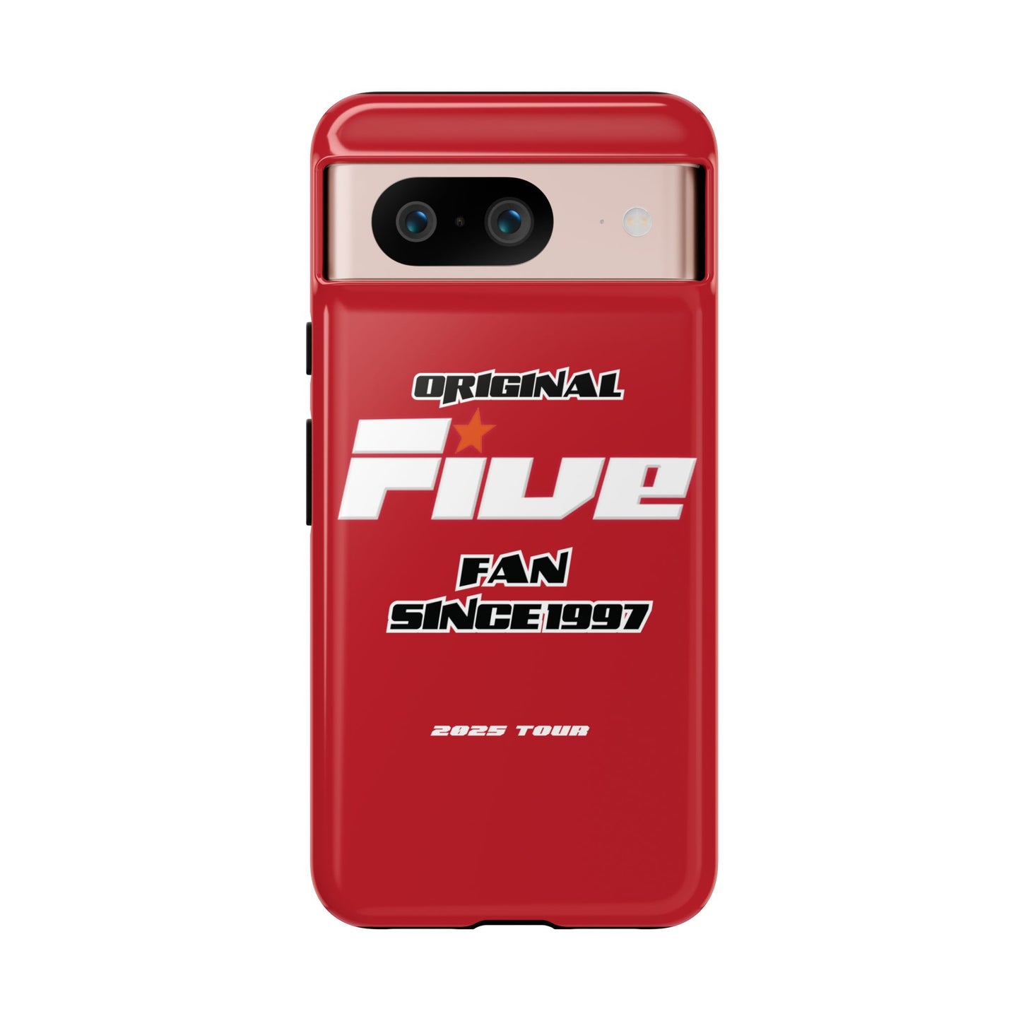 Original Five Fan Tough Case - 2025 Tour Edition unofficial Five boyband 5ive merchandise