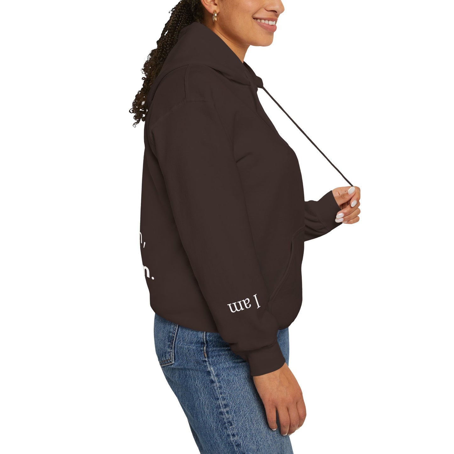 Empowering Affirmation Hoodie "I KNOW I can, Because I AM."