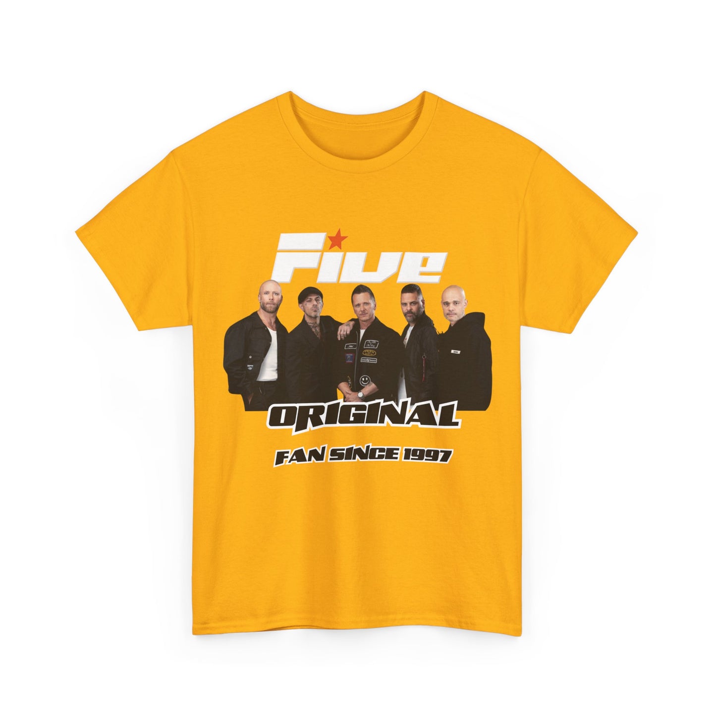 original FIVE tshirt 2025 tour 5ive Five's at the o2 tour merchandise concert tee t-shirt original five fans boy band nostalgia