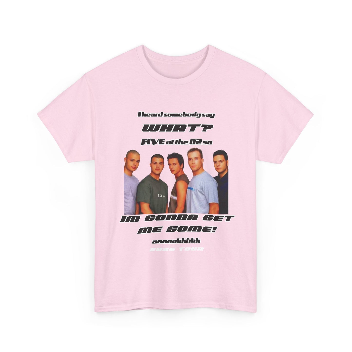 FIVE tshirt 2025 tour 5ive tee original five fans boy band nostalgia