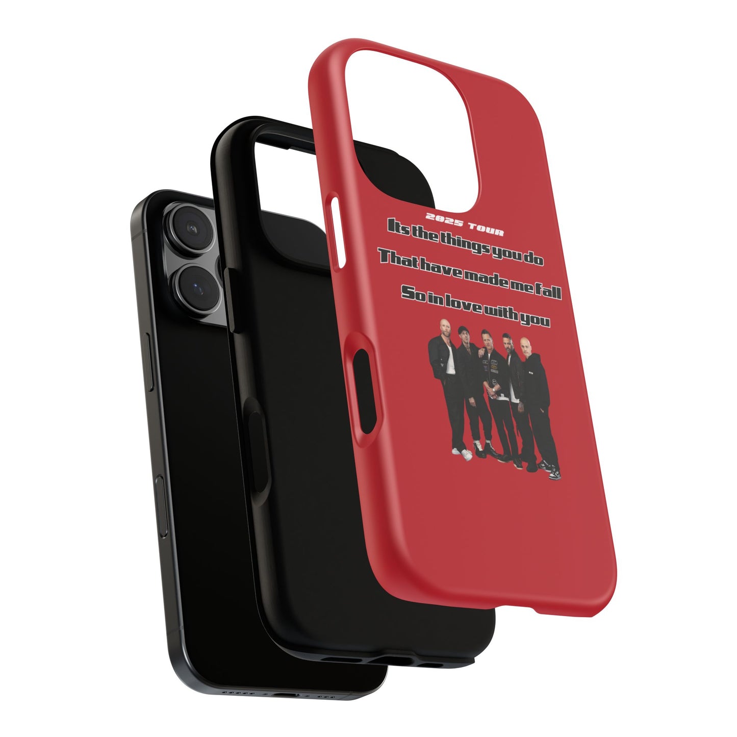 Original Five Fan Tough Case - 2025 Tour Edition unofficial Five boyband 5ive merchandise