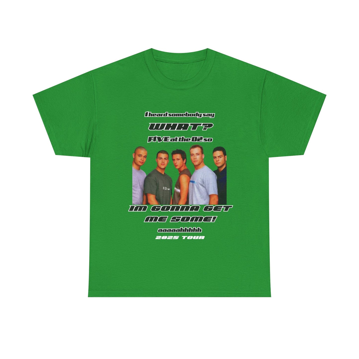 FIVE tshirt 2025 tour 5ive tee original five fans boy band nostalgia