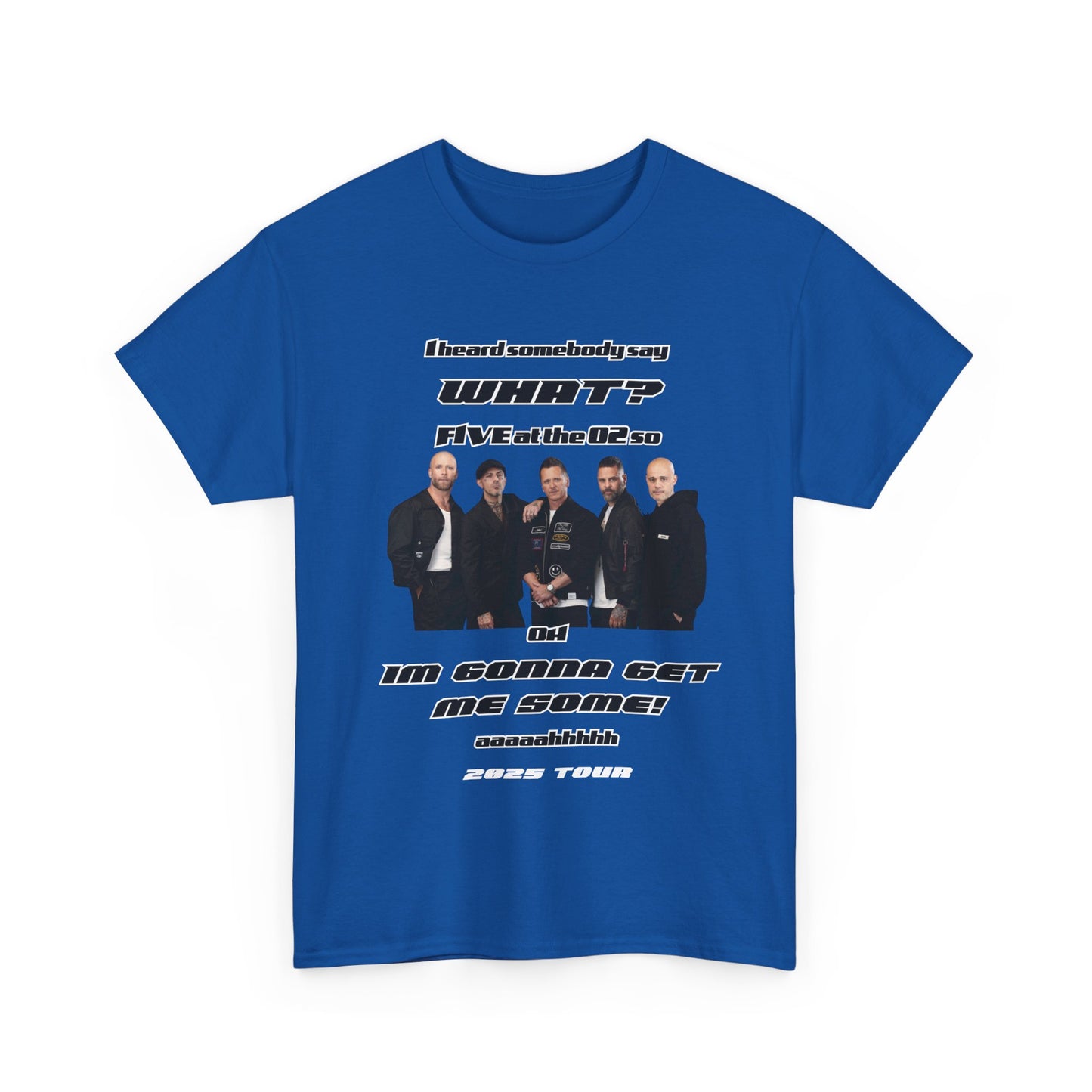 FIVE tshirt 2025 tour 5ive Five's at the o2 tour merchandise concert mothers day tee original five fans boy band nostalgia