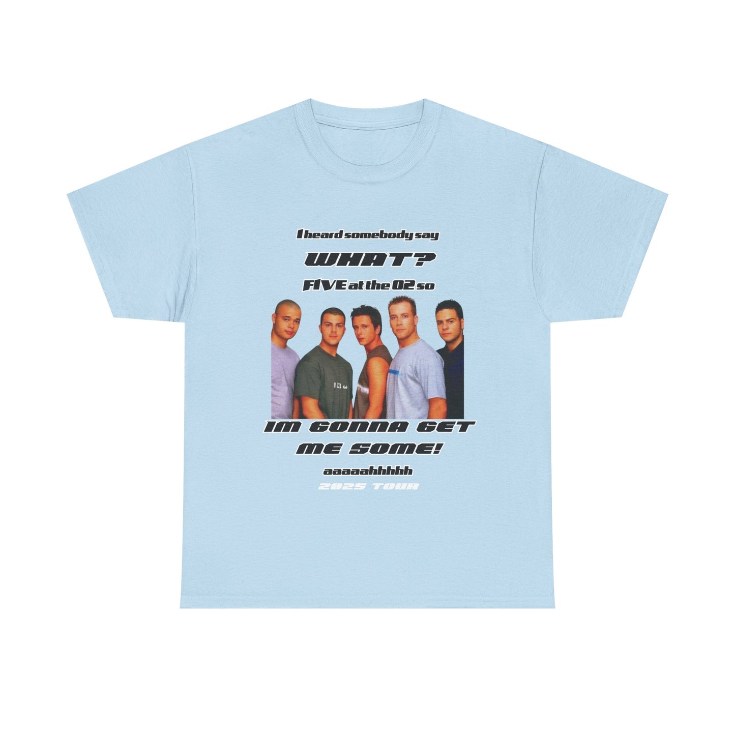 FIVE tshirt 2025 tour 5ive tee original five fans boy band nostalgia