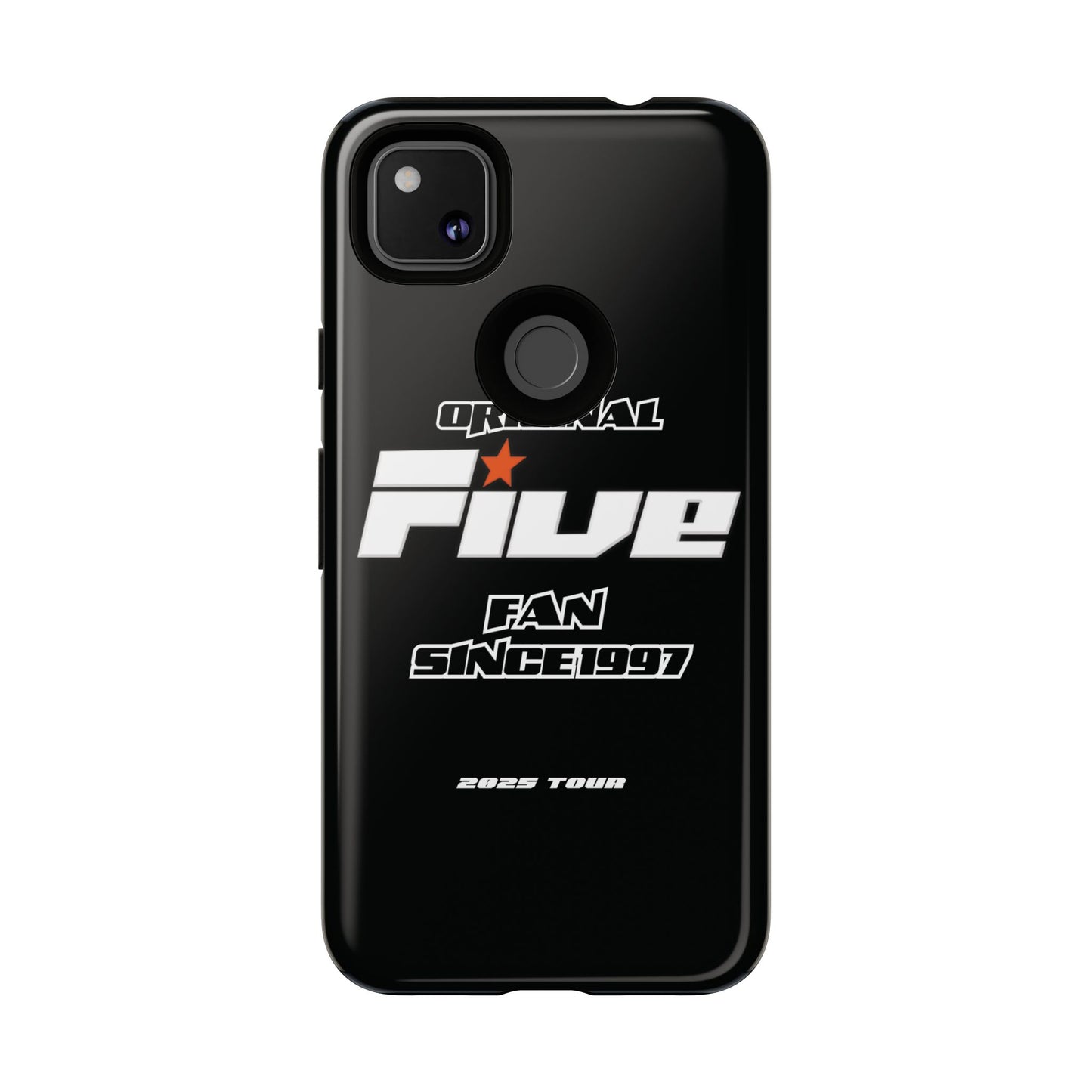 Original Five Fan Tough Case - 2025 Tour Edition unofficial Five boyband 5ive merchandise