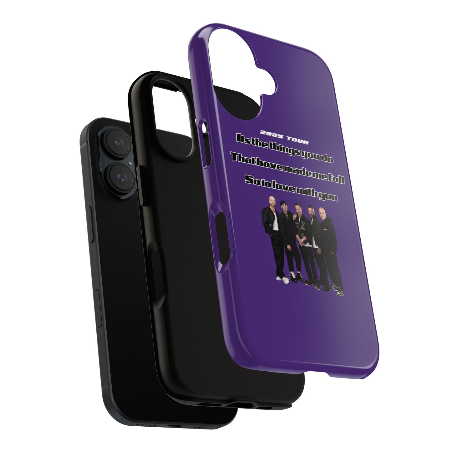 Original Five Fan Tough Case - 2025 Tour Edition unofficial Five boyband 5ive merchandise