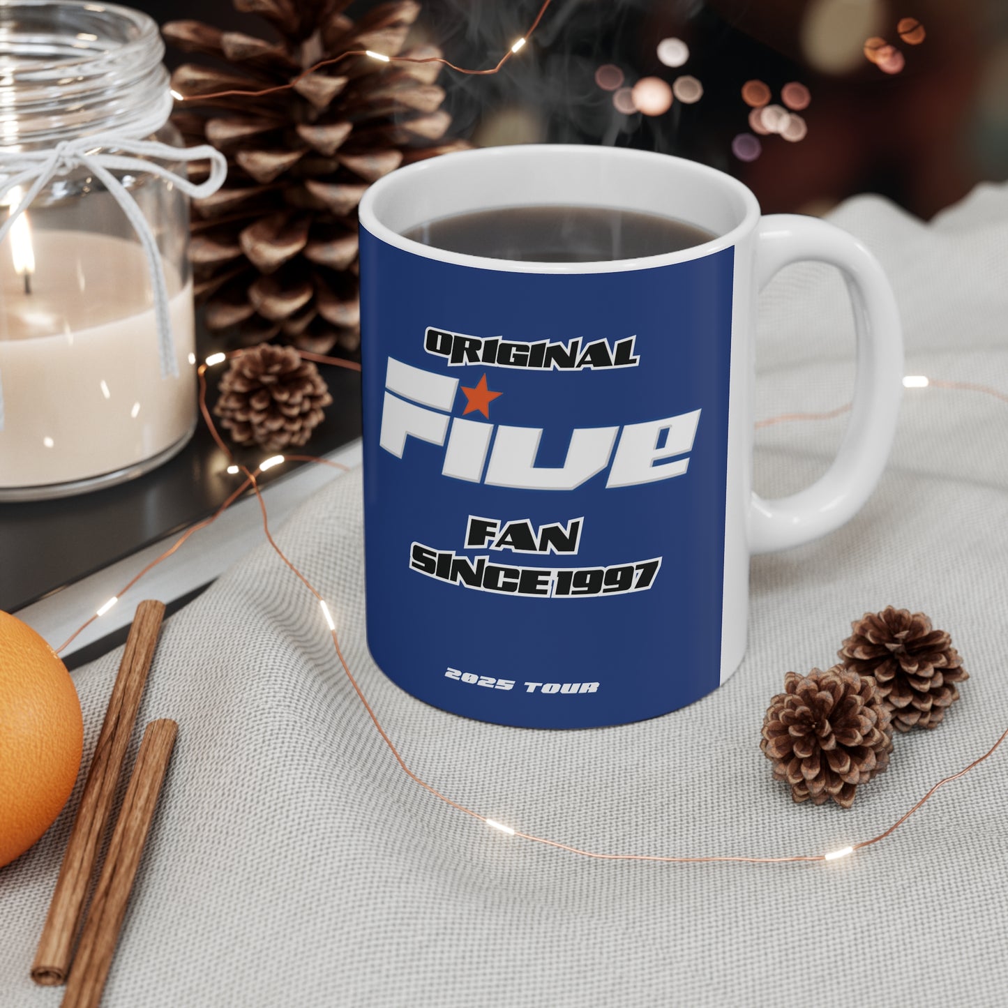 Five fan 5ive boy band uk 2025 tour five boyband five unofficial merchandise mug