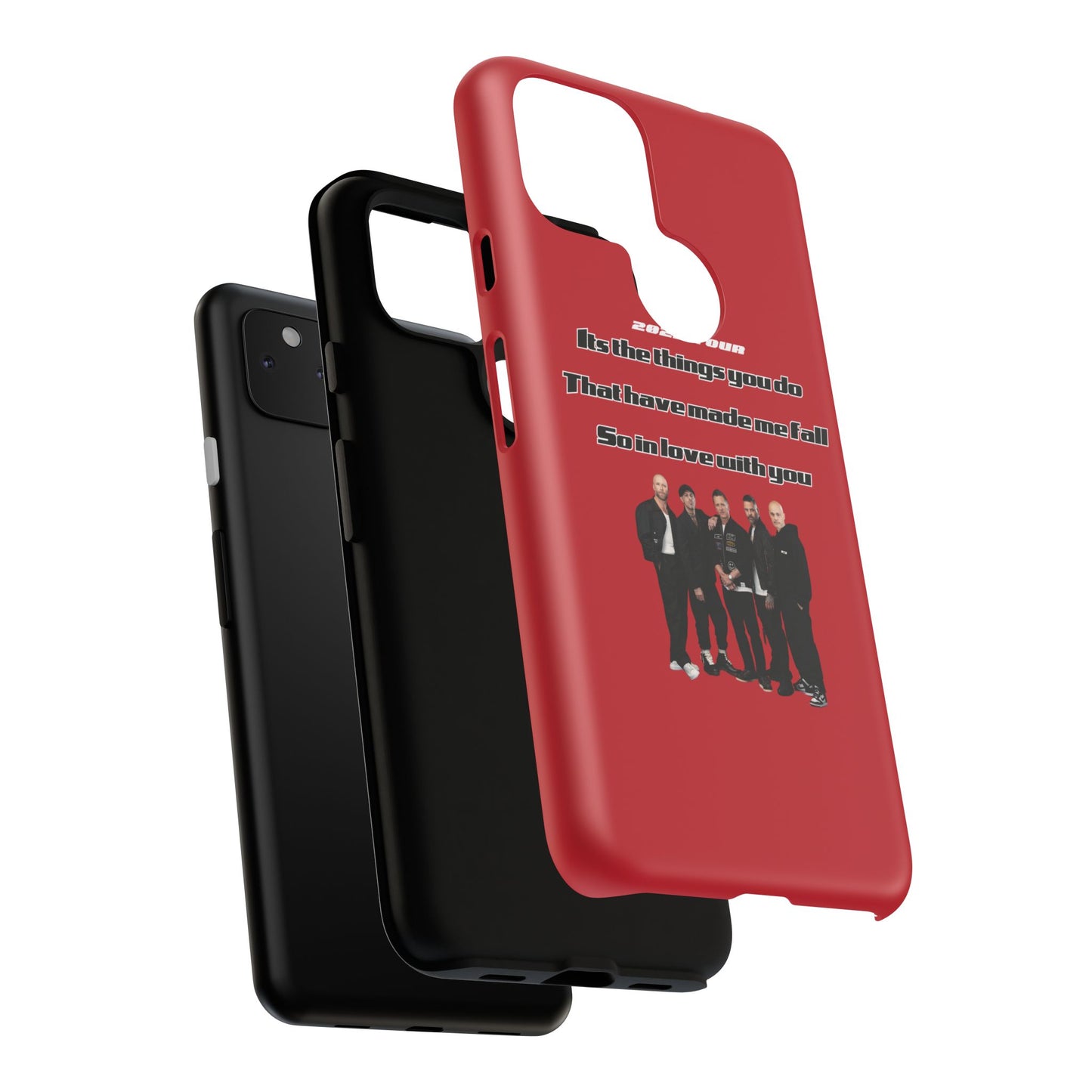 Original Five Fan Tough Case - 2025 Tour Edition unofficial Five boyband 5ive merchandise