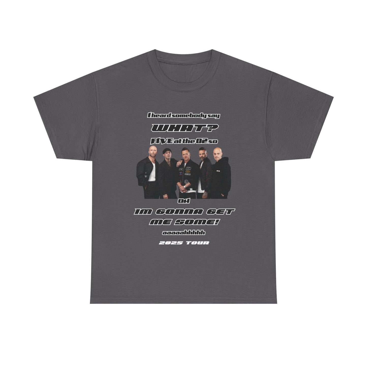 FIVE tshirt 2025 tour 5ive Five's at the o2 tour merchandise concert mothers day tee original five fans boy band nostalgia
