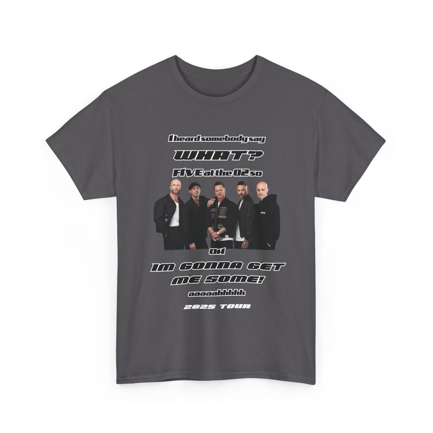FIVE tshirt 2025 tour 5ive Five's at the o2 tour merchandise concert mothers day tee original five fans boy band nostalgia