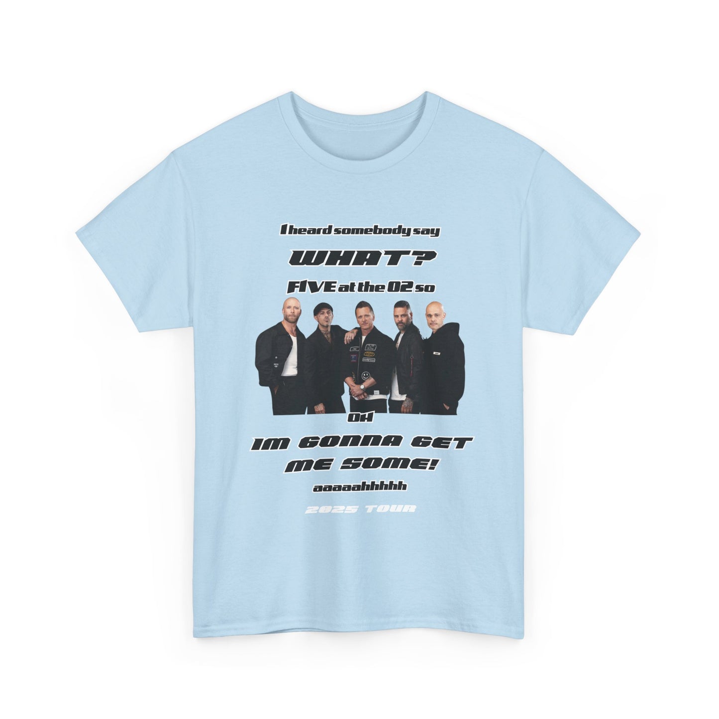 FIVE tshirt 2025 tour 5ive Five's at the o2 tour merchandise concert mothers day tee original five fans boy band nostalgia