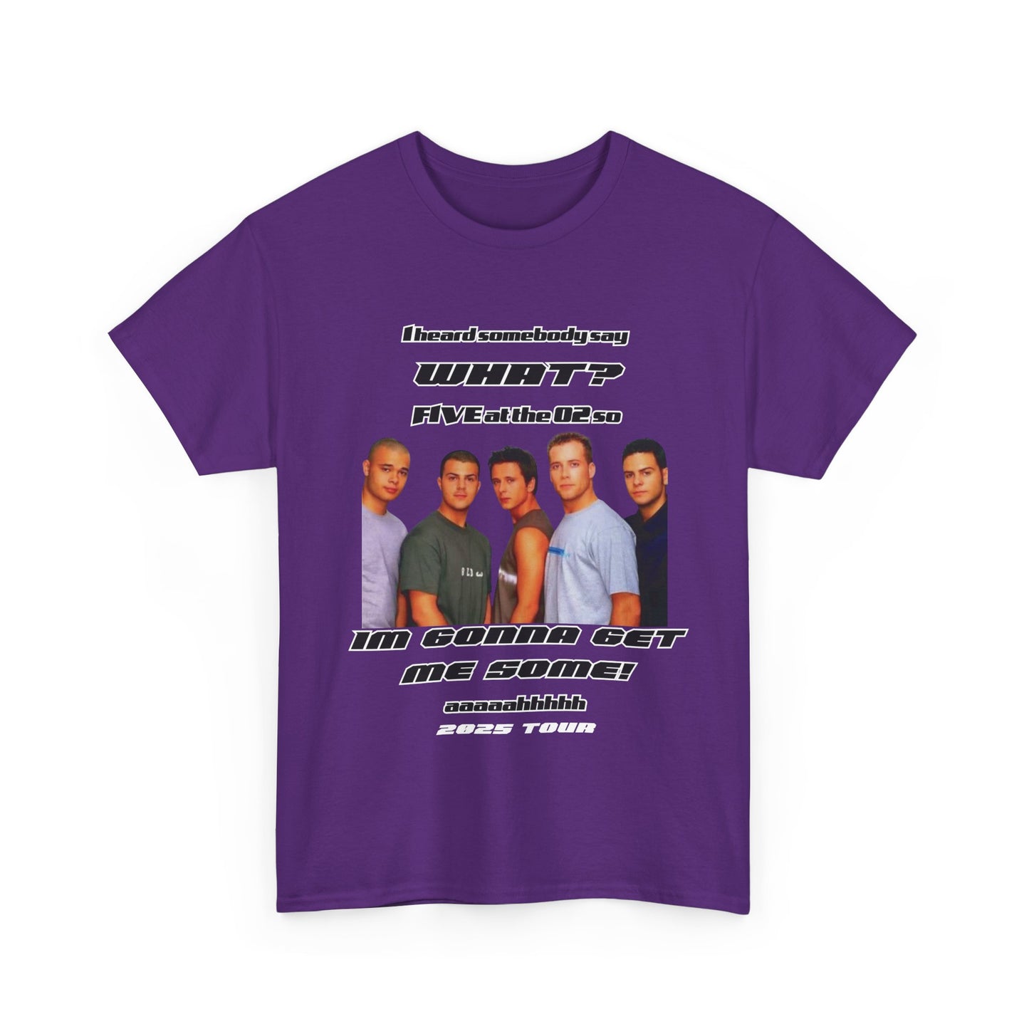 FIVE tshirt 2025 tour 5ive tee original five fans boy band nostalgia