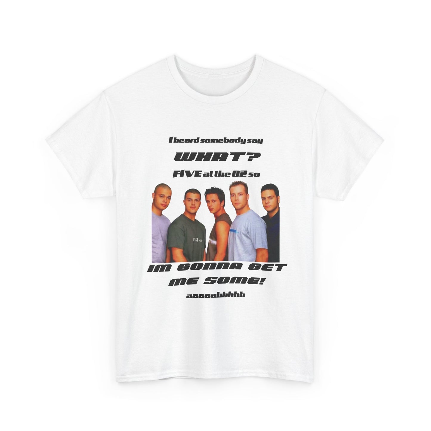 FIVE tshirt 2025 tour 5ive tee original five fans boy band nostalgia
