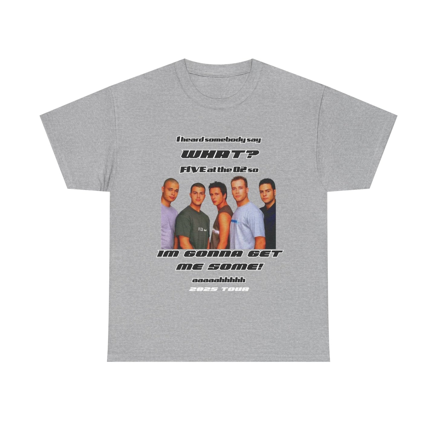 FIVE tshirt 2025 tour 5ive tee original five fans boy band nostalgia
