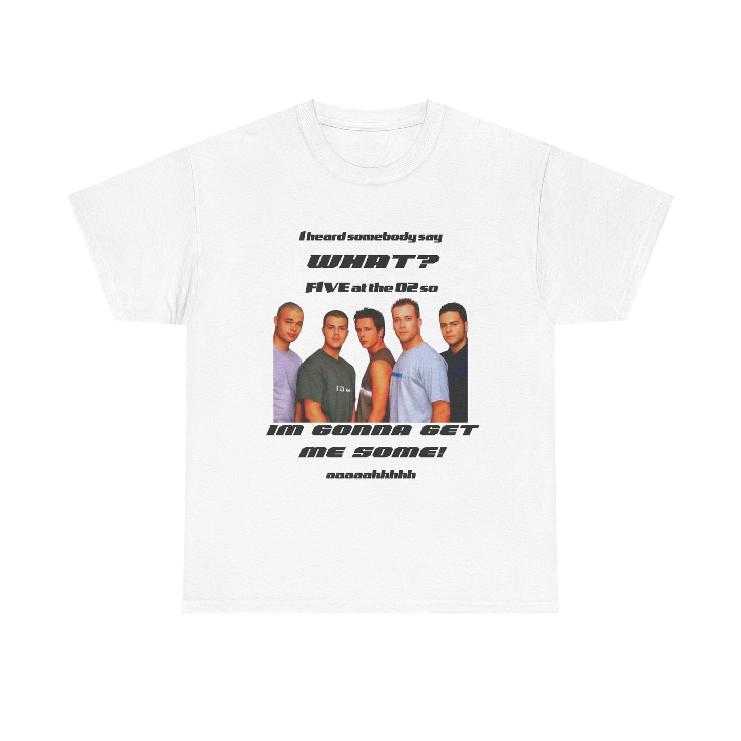 FIVE tshirt 2025 tour 5ive tee original five fans boy band nostalgia