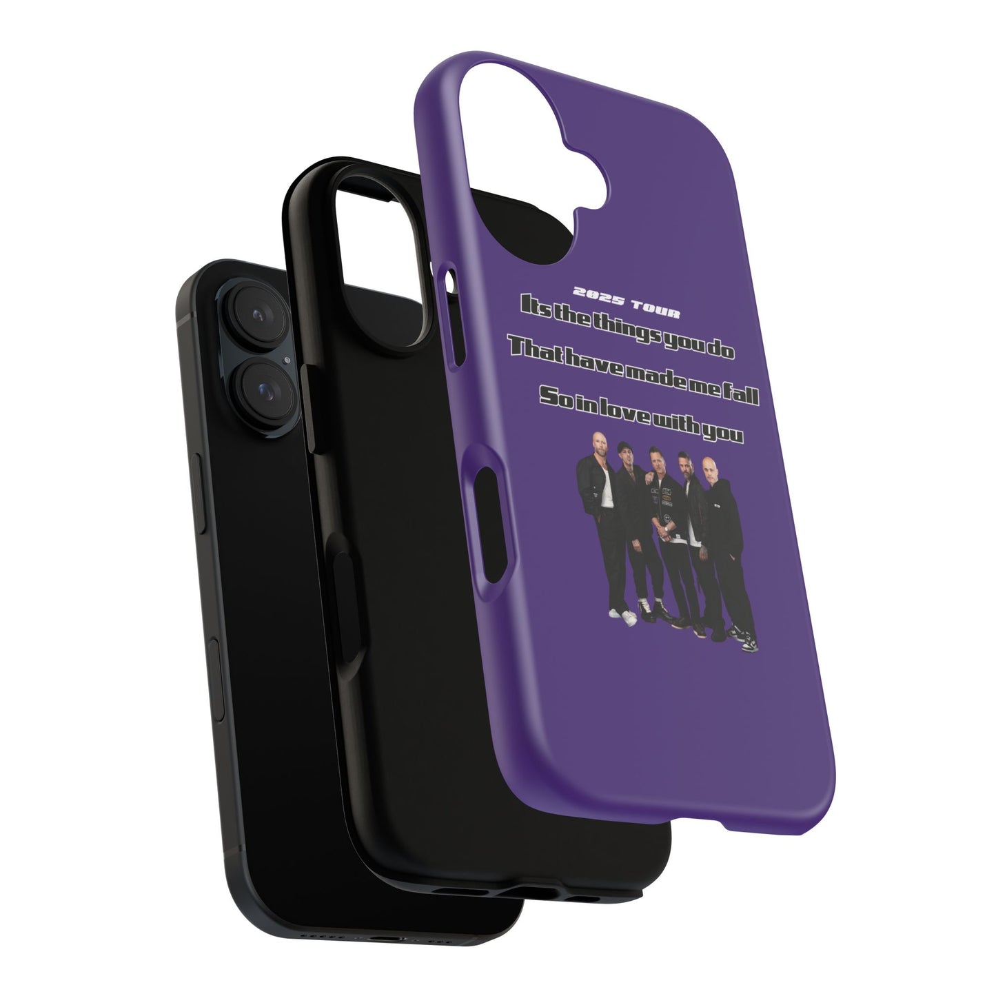Original Five Fan Tough Case - 2025 Tour Edition unofficial Five boyband 5ive merchandise