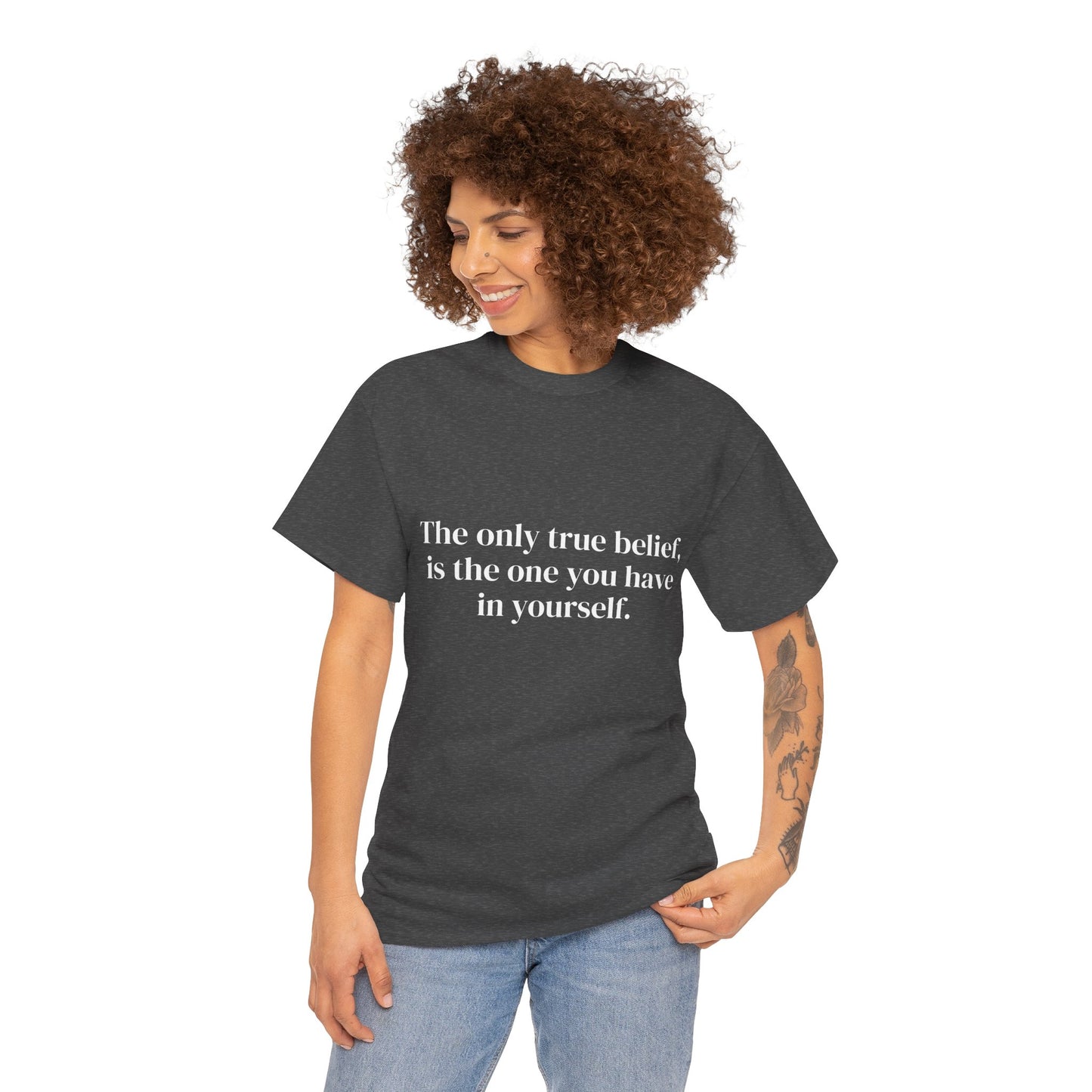 Affirmations Tee tshirt, Motivational Quote Tee, Everyday Casual Shirt, Spiritual, mindful living empowerment t-shirt