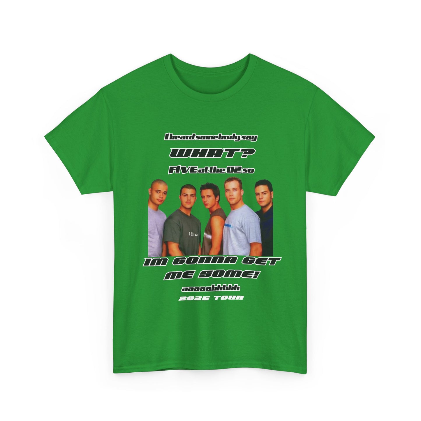 FIVE tshirt 2025 tour 5ive tee original five fans boy band nostalgia