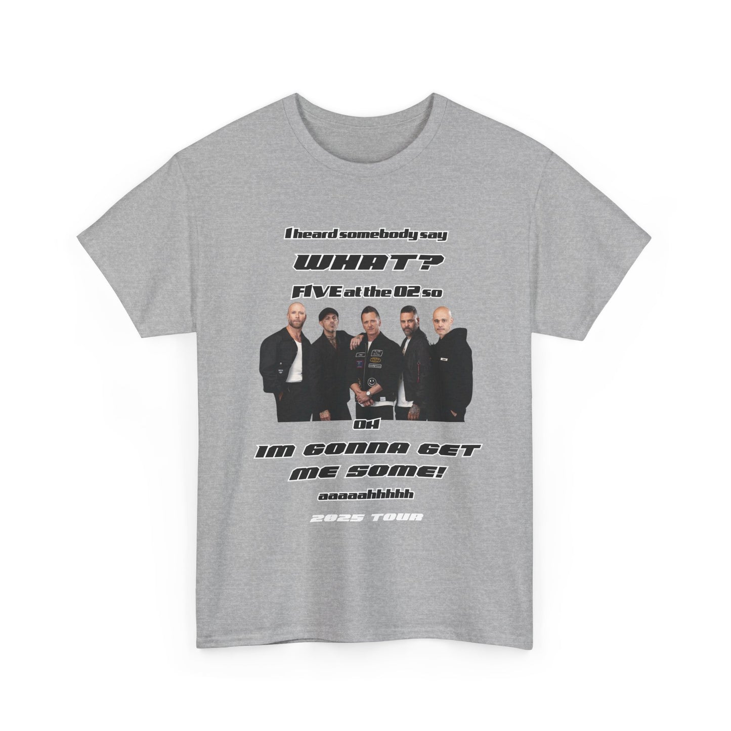 FIVE tshirt 2025 tour 5ive Five's at the o2 tour merchandise concert mothers day tee original five fans boy band nostalgia