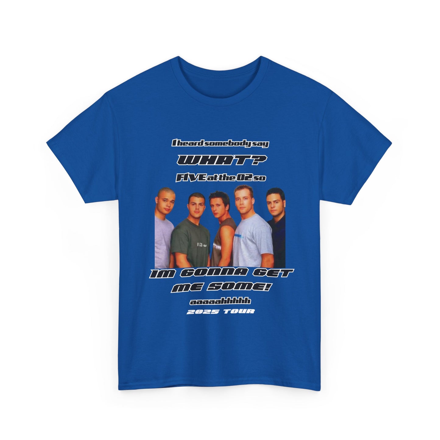 FIVE tshirt 2025 tour 5ive tee original five fans boy band nostalgia