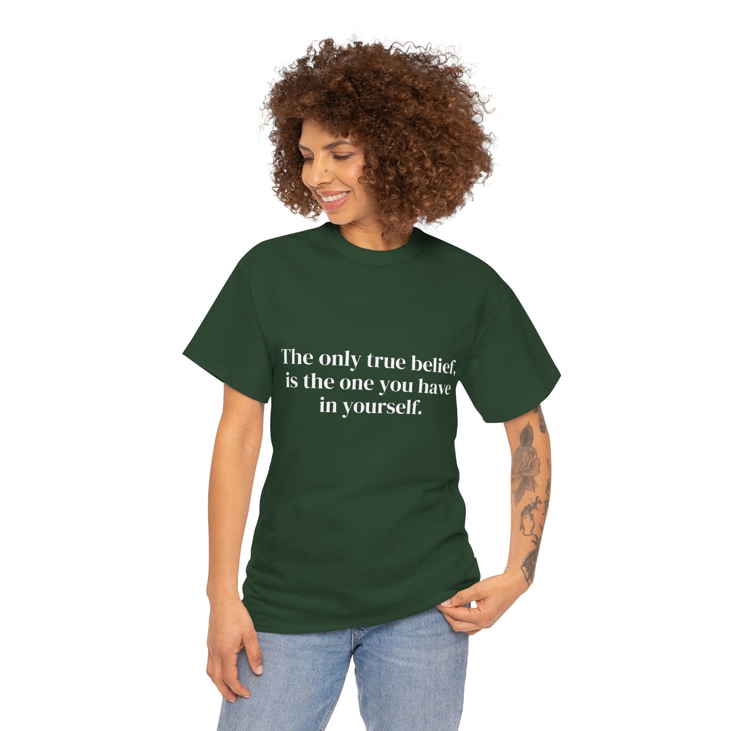 Affirmations Tee tshirt, Motivational Quote Tee, Everyday Casual Shirt, Spiritual, mindful living empowerment t-shirt