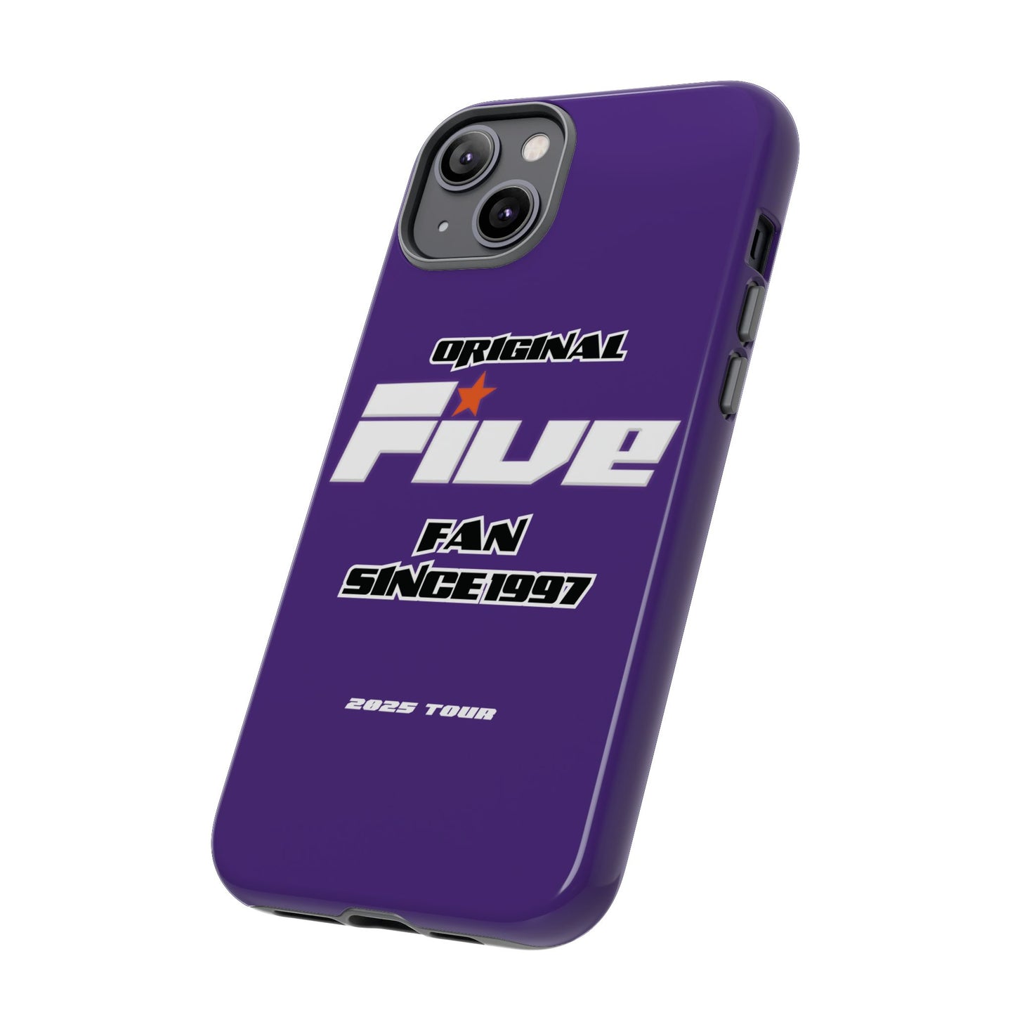 Original Five Fan Tough Case - 2025 Tour Edition unofficial Five boyband 5ive merchandise