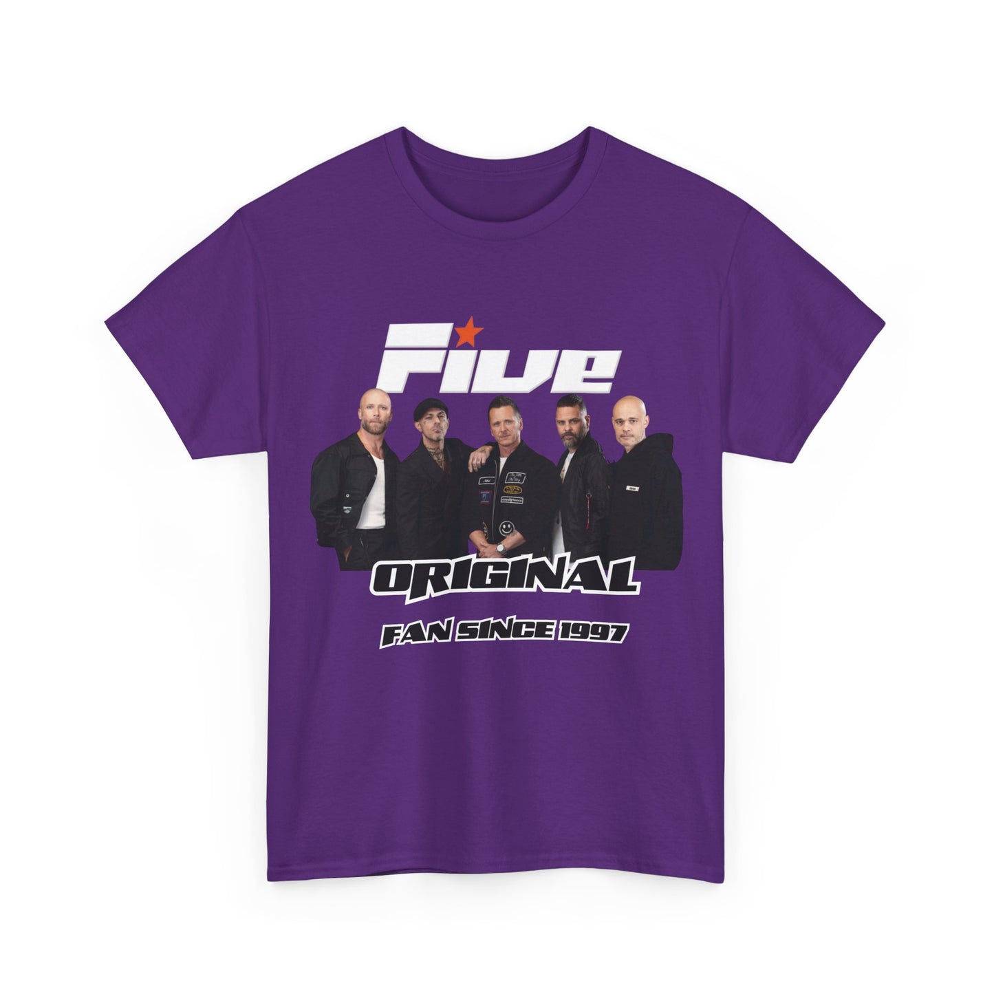 original FIVE tshirt 2025 tour 5ive Five's at the o2 tour merchandise concert tee t-shirt original five fans boy band nostalgia