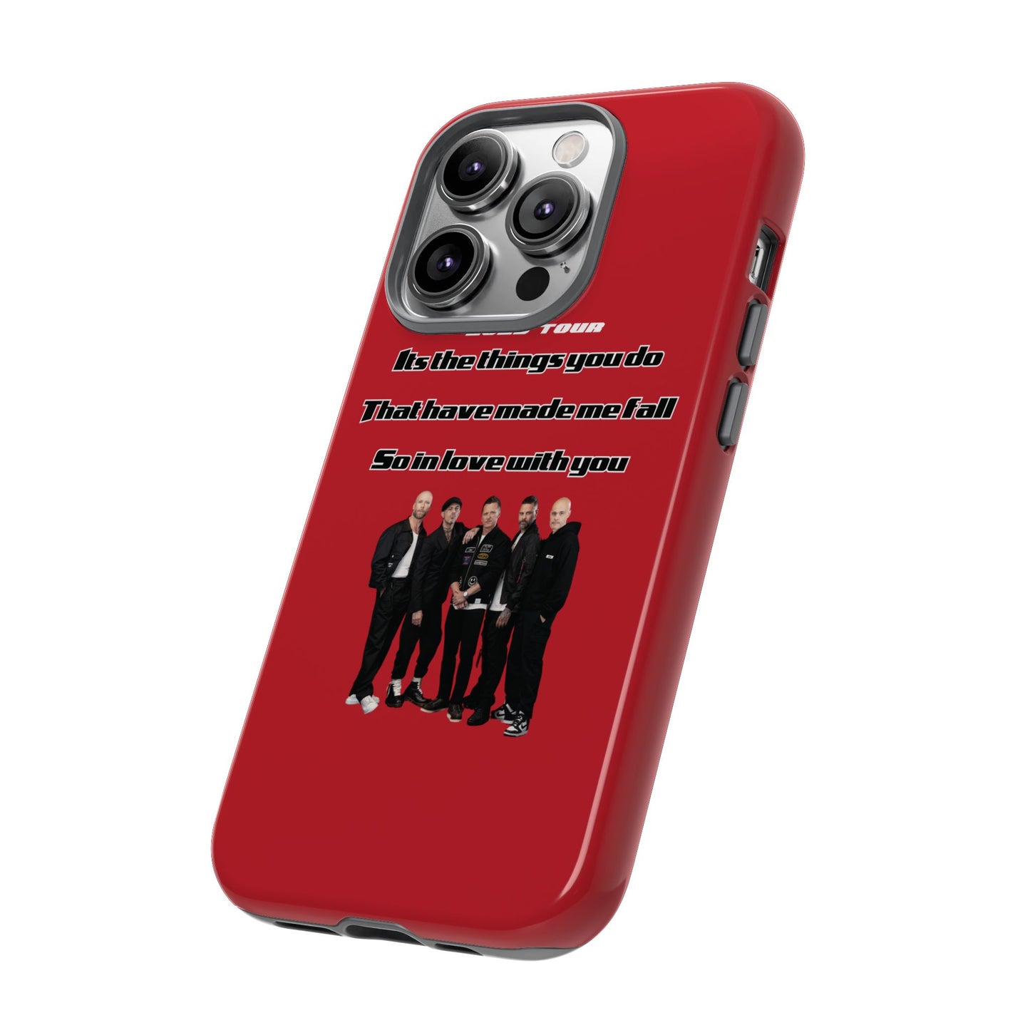 Original Five Fan Tough Case - 2025 Tour Edition unofficial Five boyband 5ive merchandise
